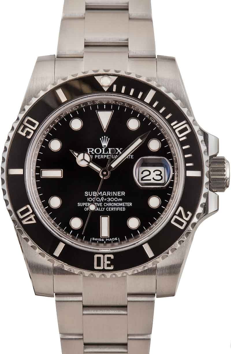 Buy Used Rolex Submariner 116610 | Bob's Watches - Sku: 154163