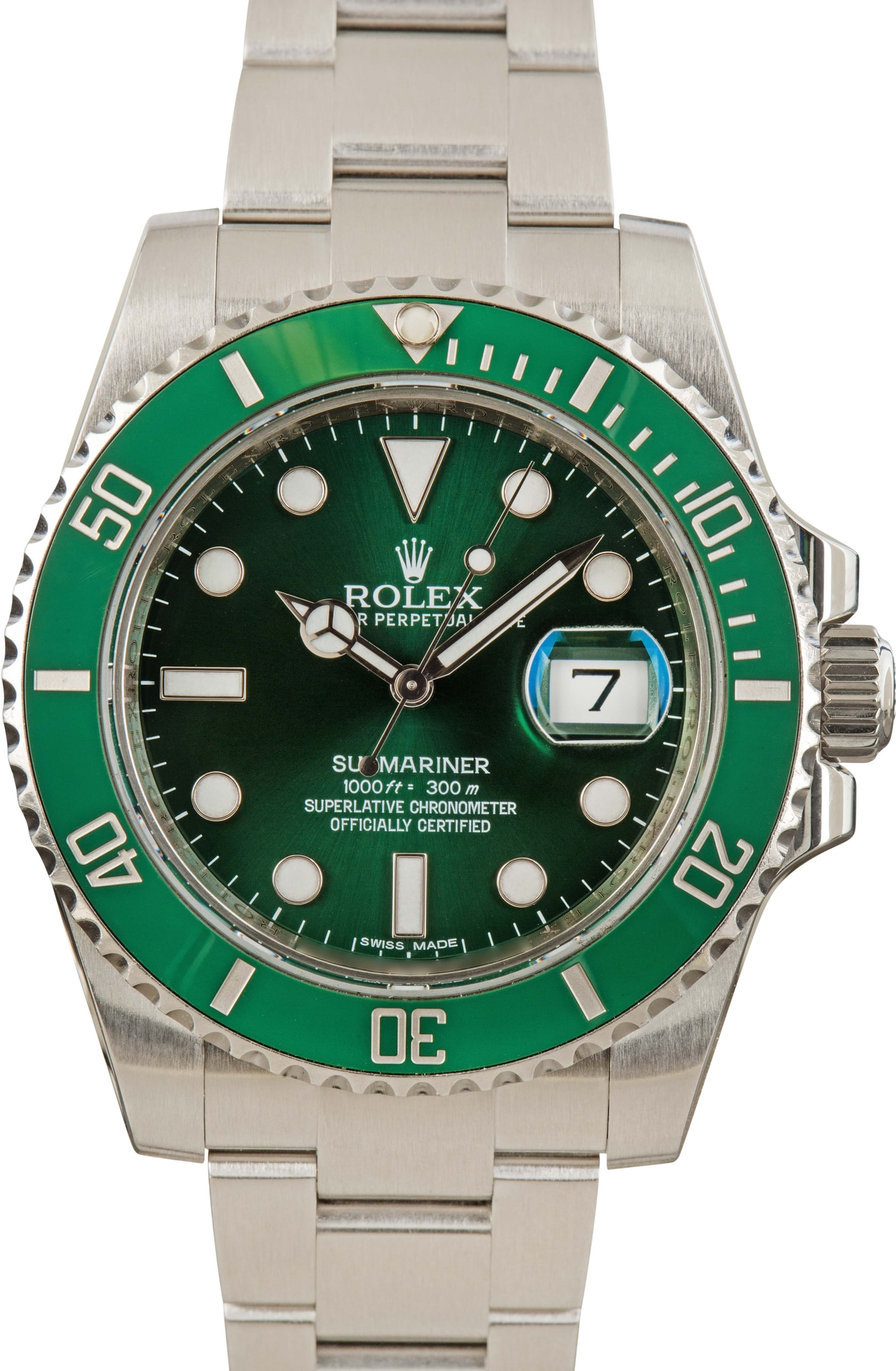 Mens green rolex 2025