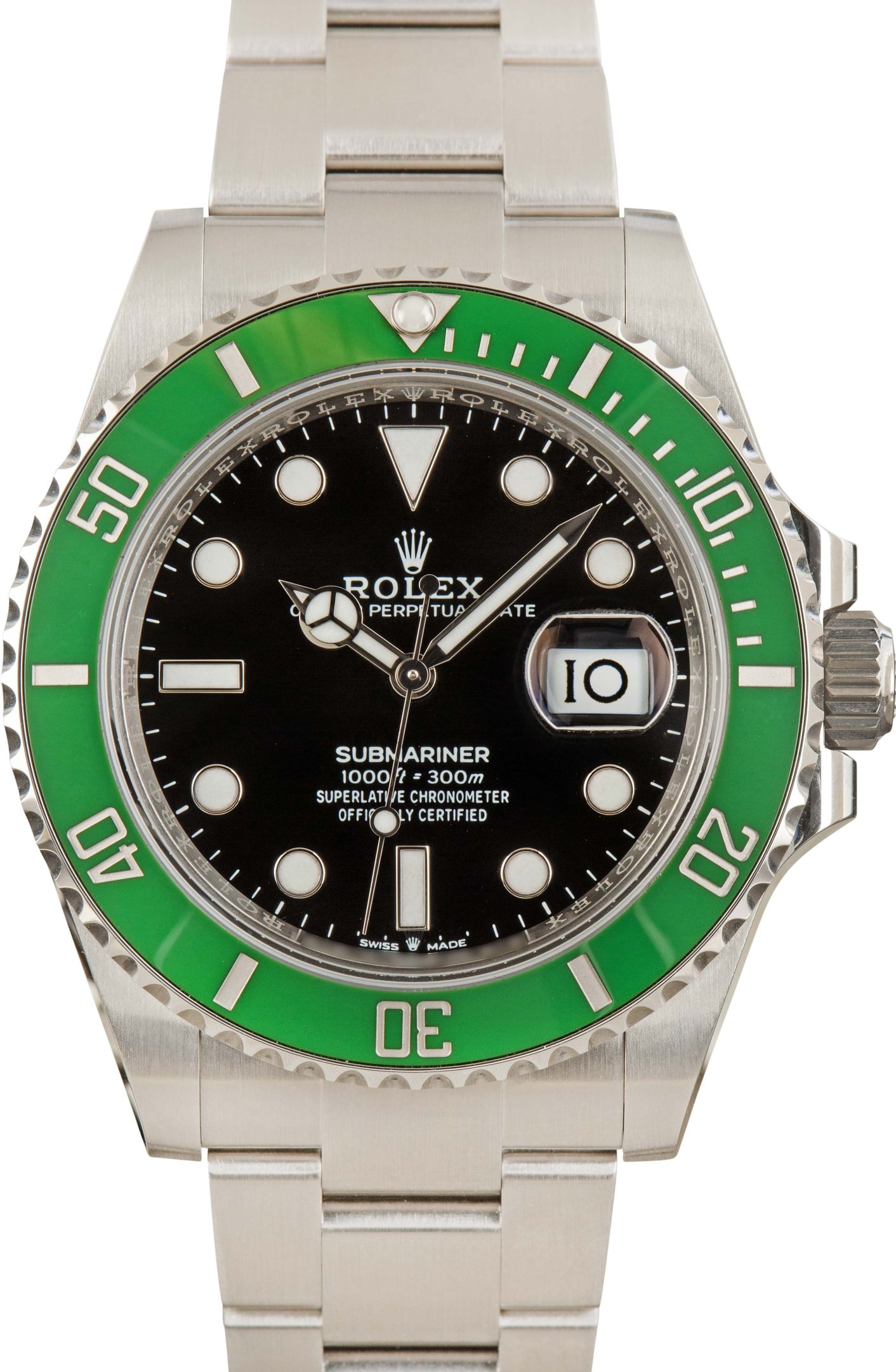 Rolex submariner green hotsell
