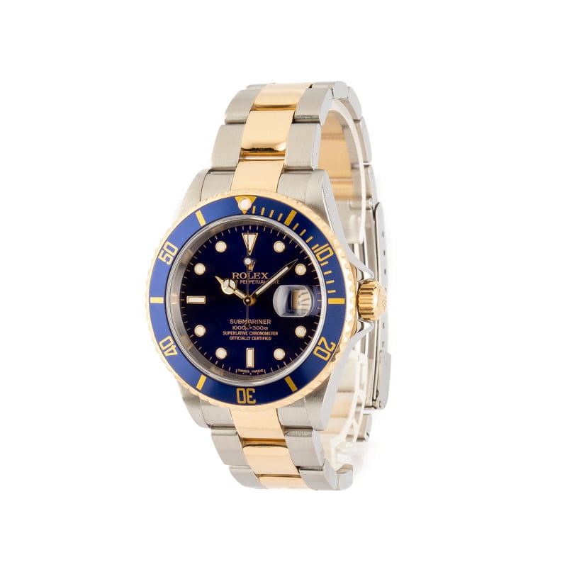 Rolex Submariner 16613T Two Tone Watch