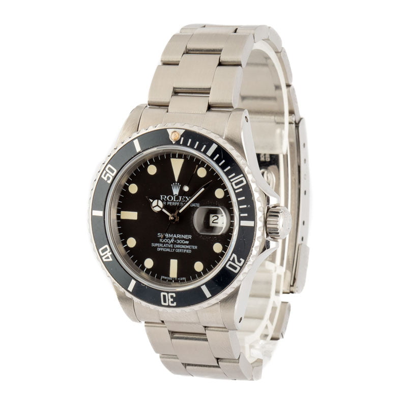 Vintage Rolex Submariner 16800