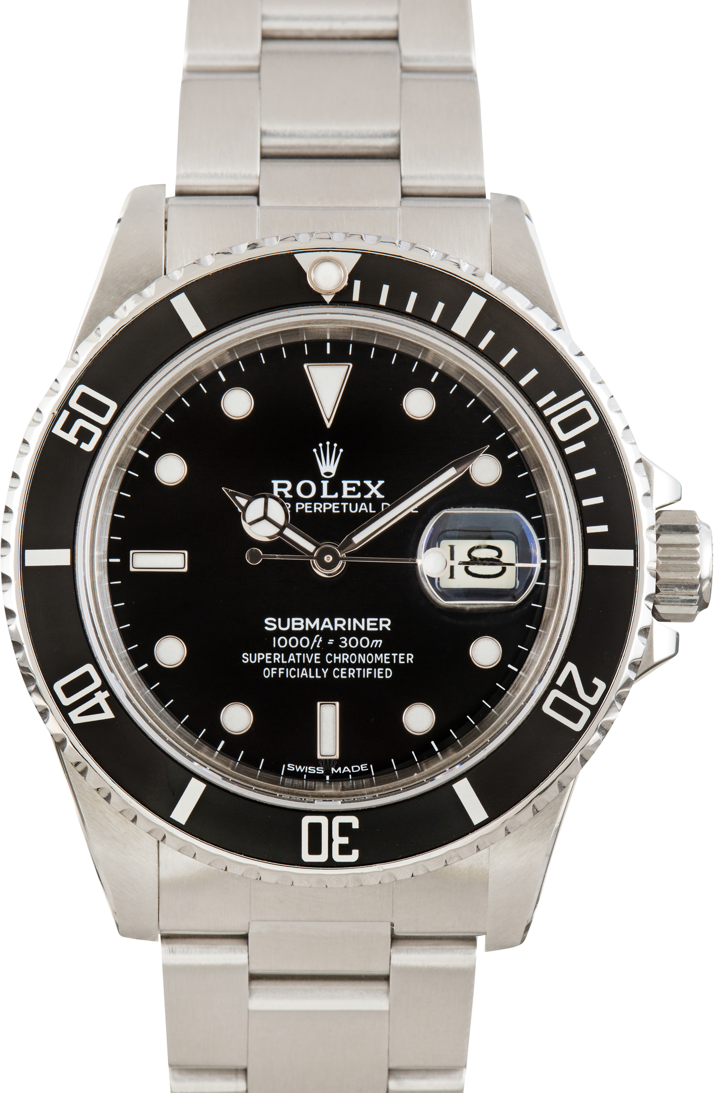 Used Rolex Submariner 16800