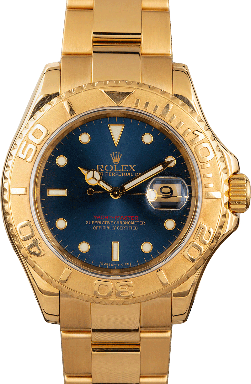 rolex yachtmaster blue dial price
