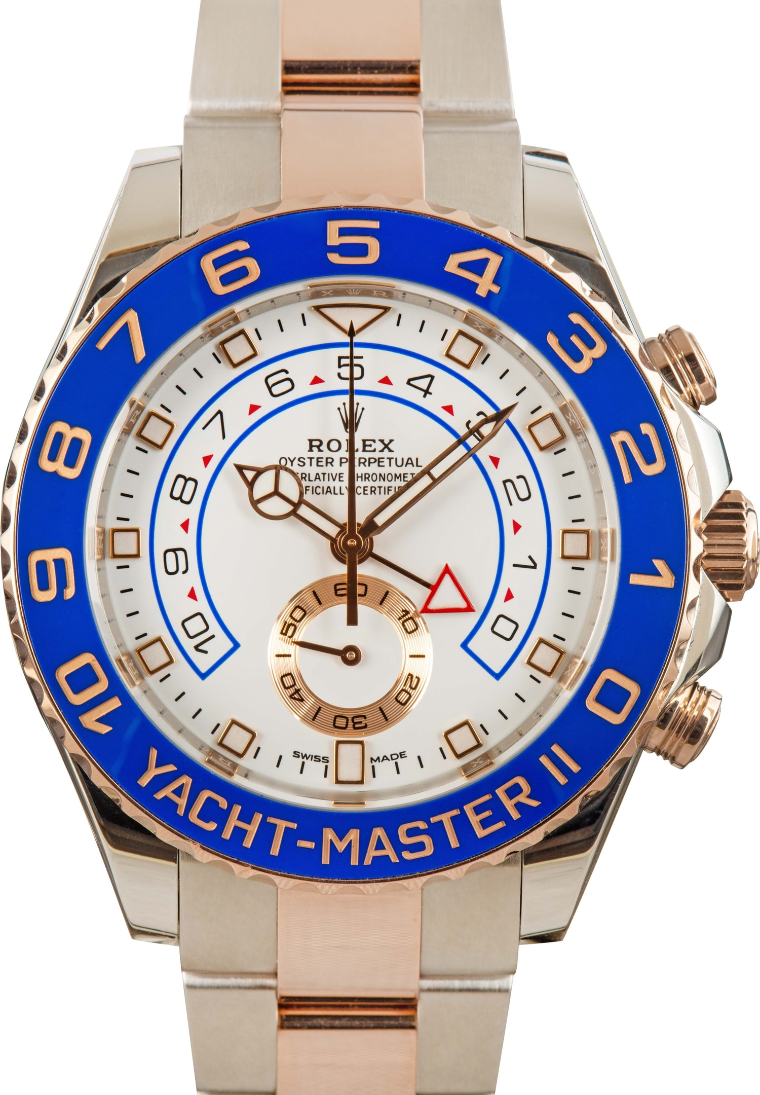 Buy Used Rolex Yacht Master II 116681 Bob s Watches Sku 170381