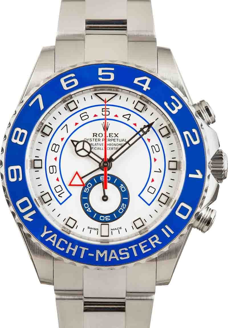 Buy Used Rolex Yacht-Master II 116680 | Bob's Watches - Sku: 158772