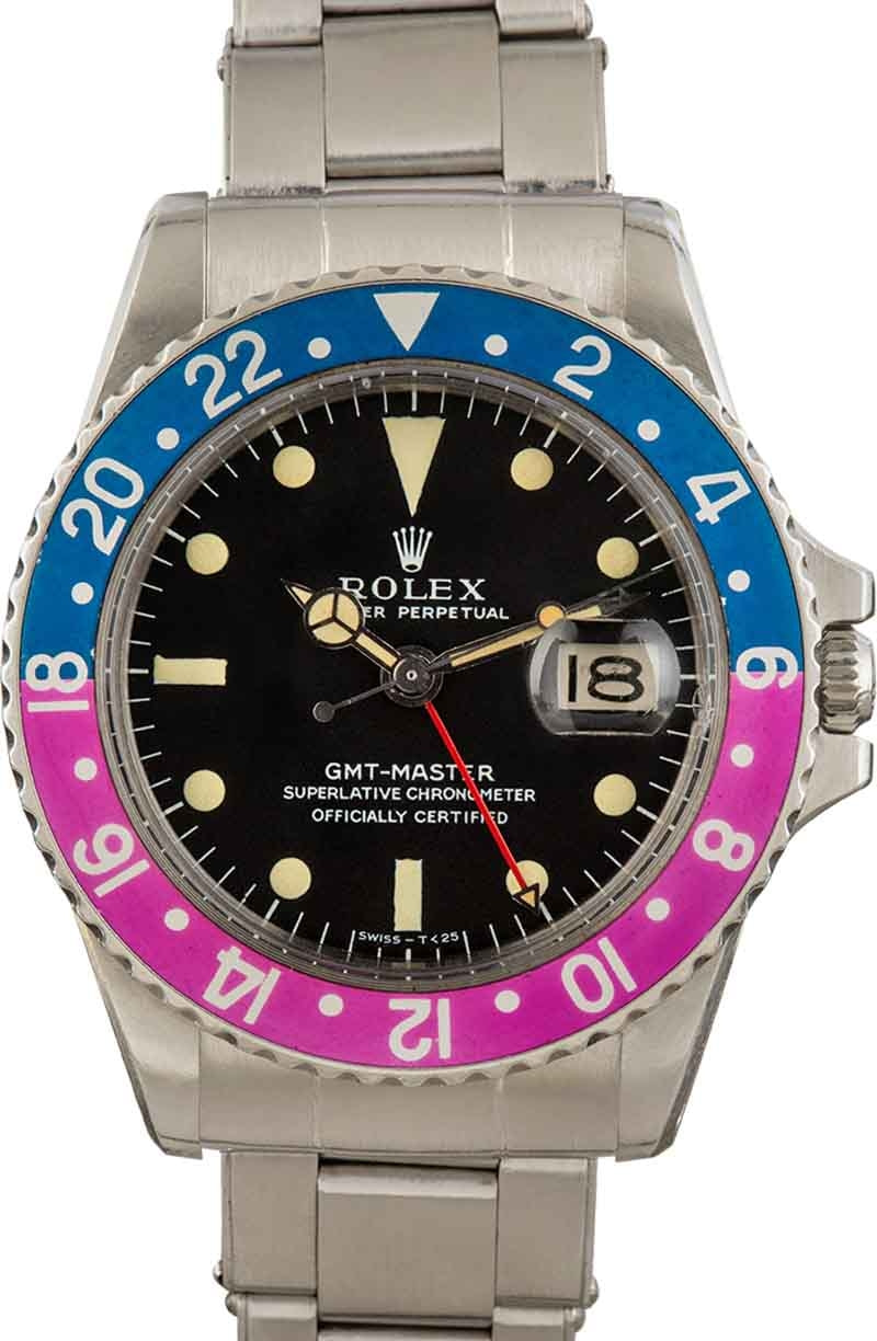 Buy Used Rolex GMT-Master 1675 | Bob's Watches - Sku: 151056