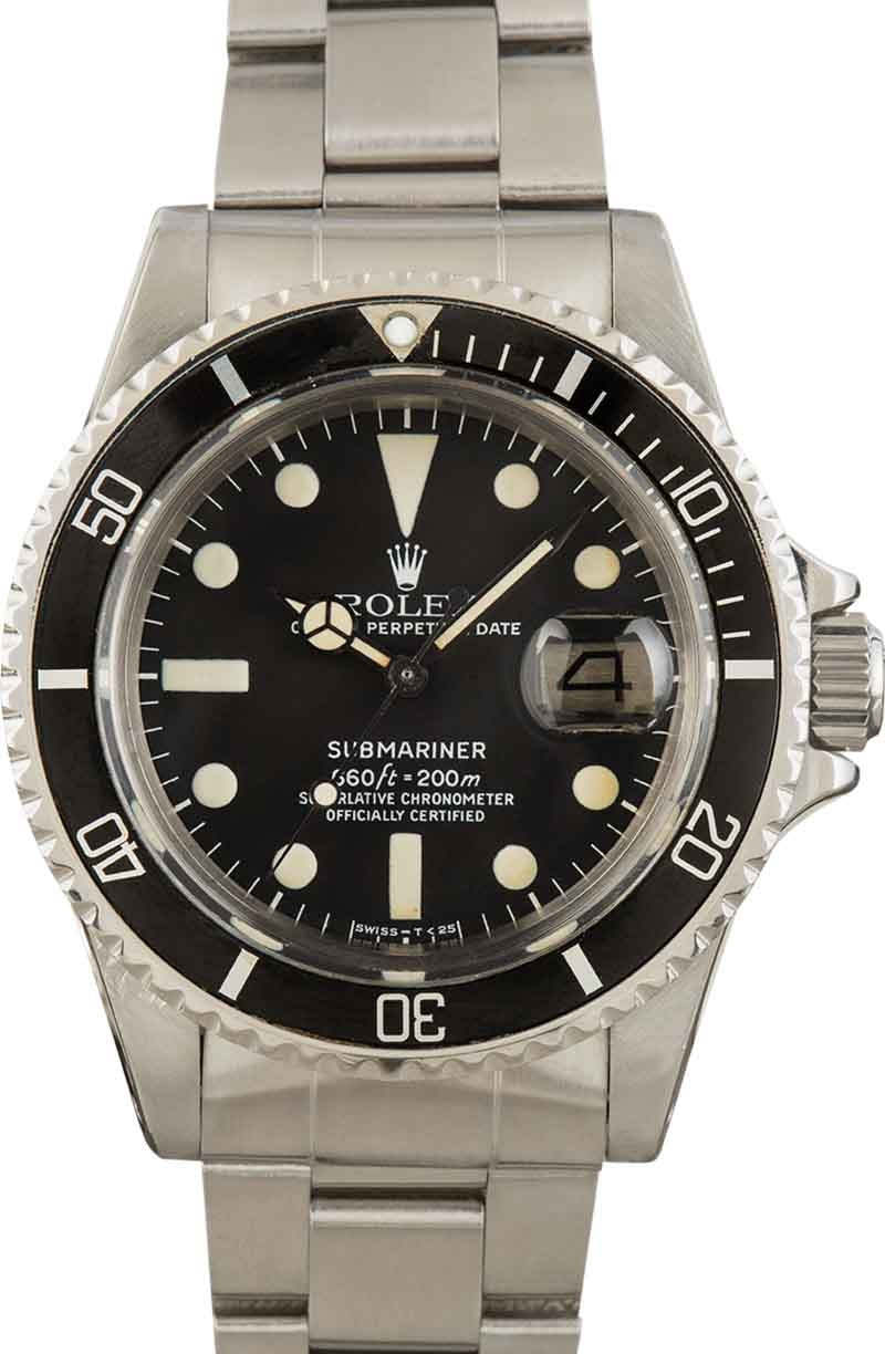 ROLEX ブラック ボストンバッグ Buy Used Rolex Submariner 1680 | Bob's Watches - Sku: 145078