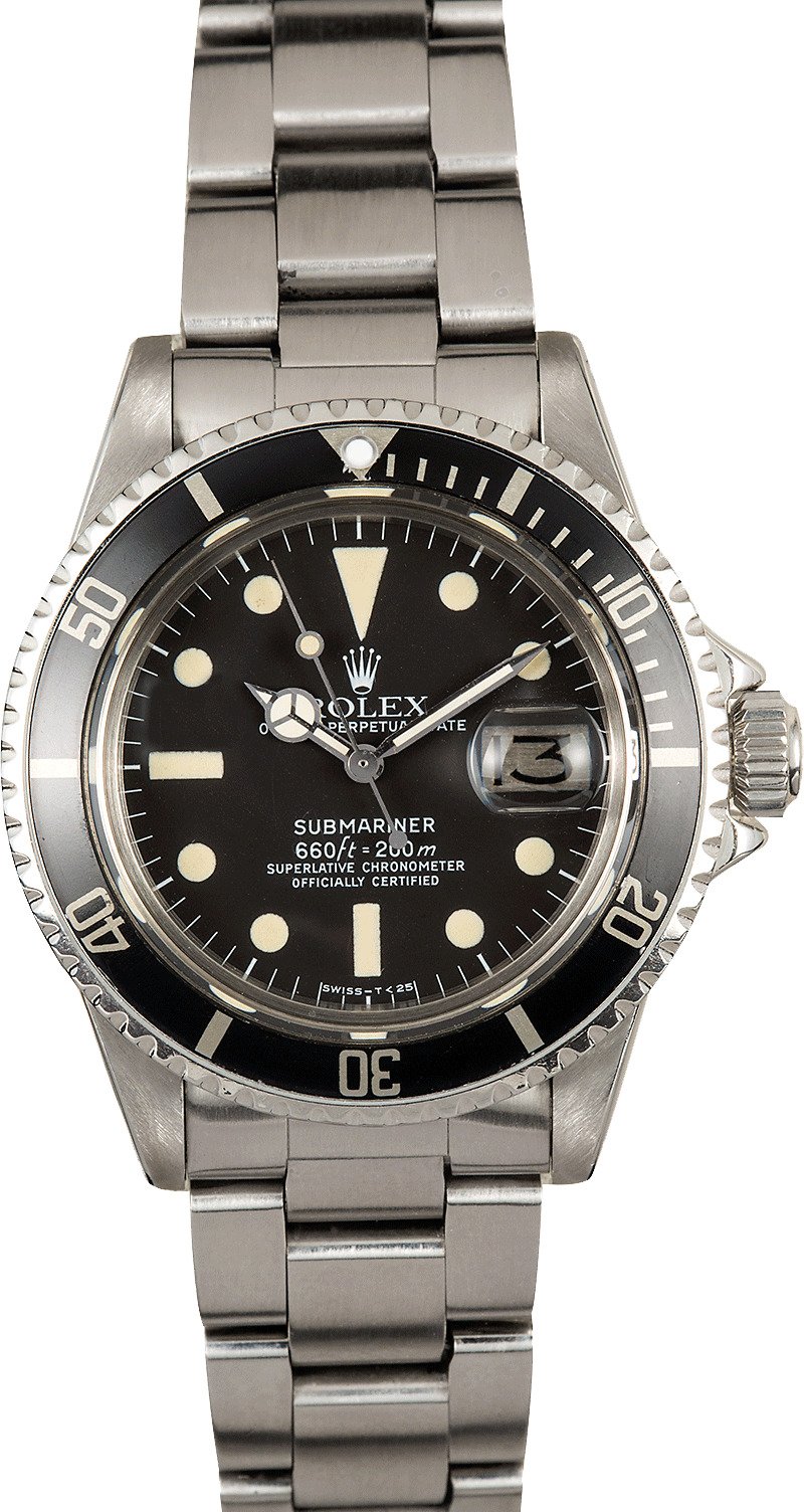 bob's watches rolex submariner