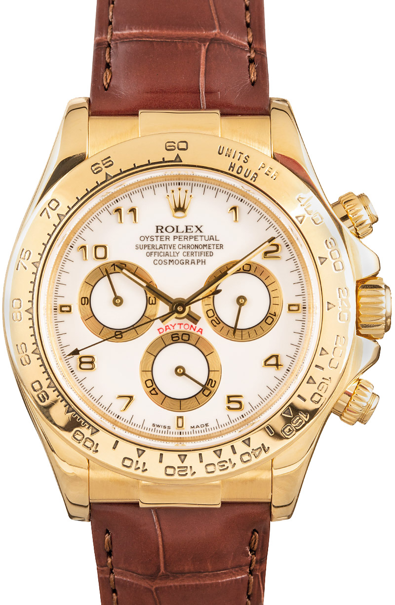 Buy Used Rolex Daytona 116518 | Bob's Watches - Sku: 148794 x