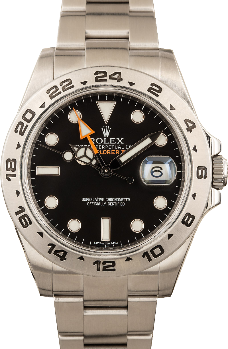 Buy Used Rolex Explorer II 216570 | Bob 