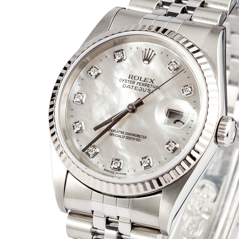 rolex 16234 diamond dial