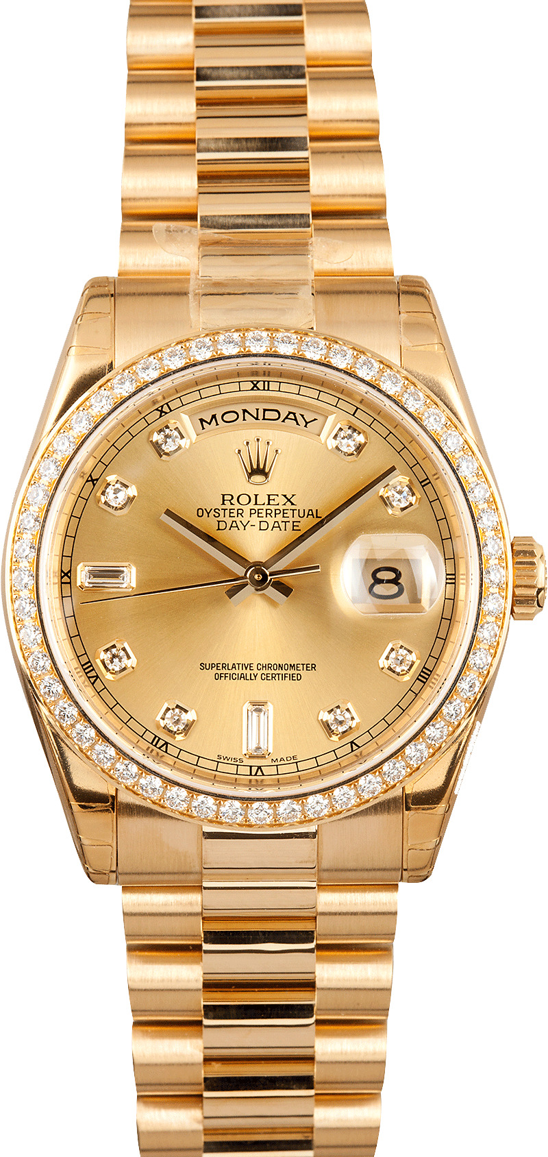 Rolex Diamond Watches For Men - 50519 Rolex Cellini Date Black Dial Solid 18k White Gold Watch : Two years warranty available on all used mens rolex watches.