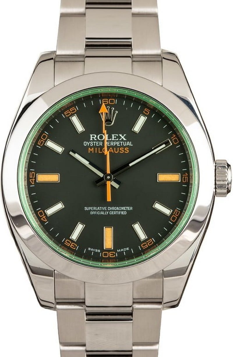 Buy Used Rolex Milgauss 116400 | Bob's 