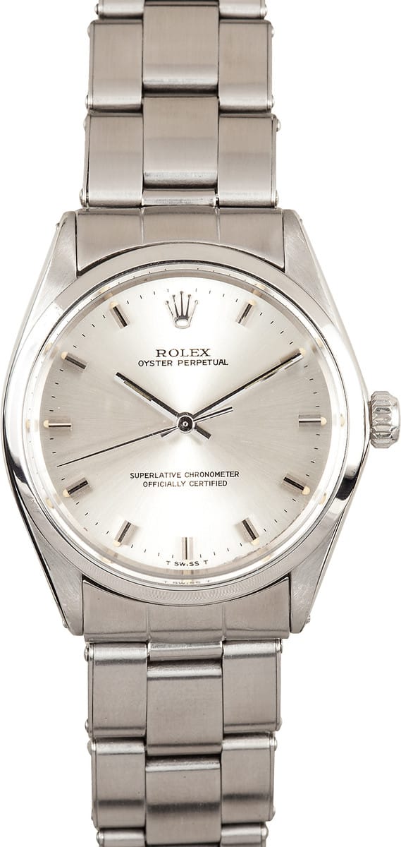 Mens Rolex Vintage Oyster Perpetual 