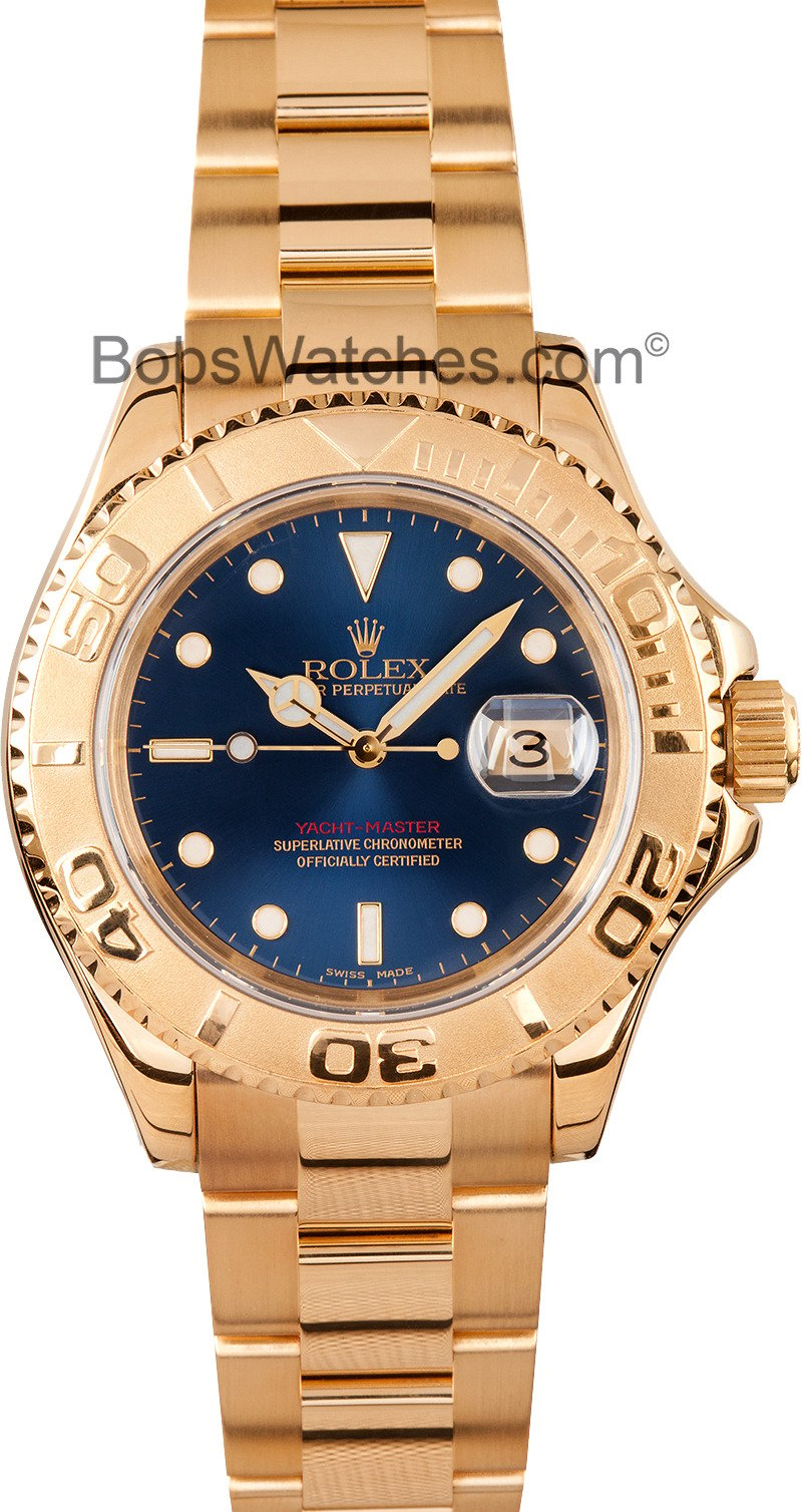 rolex yacht master 18k gold