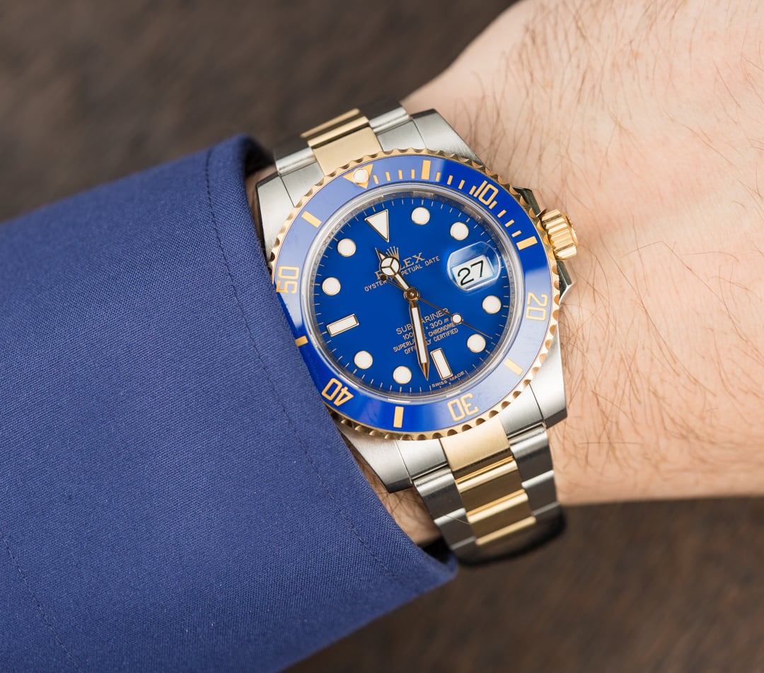 rolex 116613 blue