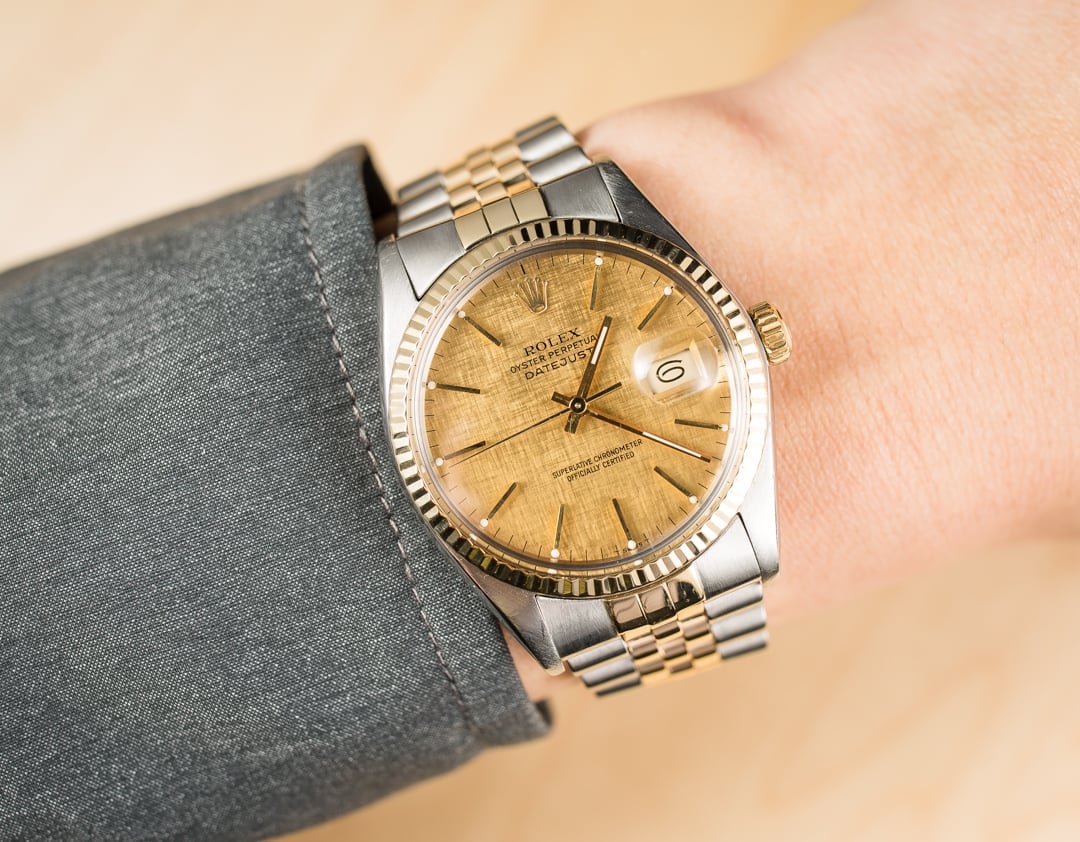 rolex 16013 linen dial