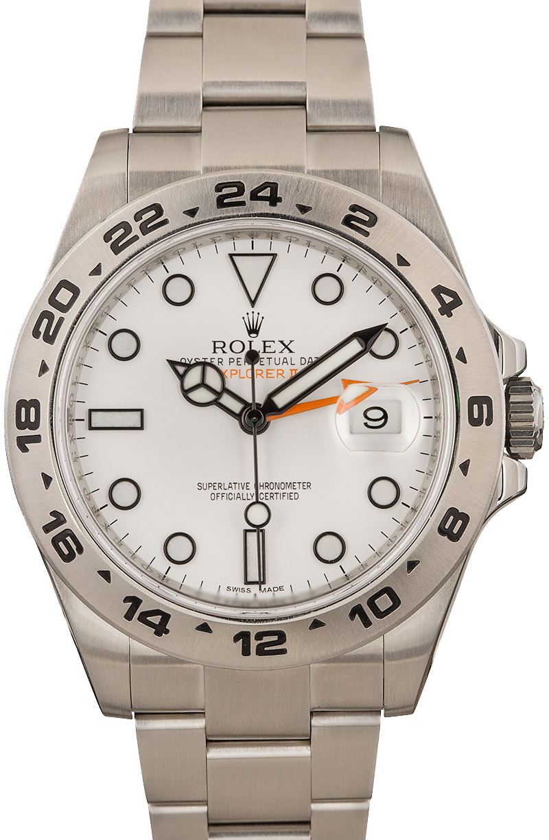 Buy Used Rolex Explorer II 216570 | Bob 
