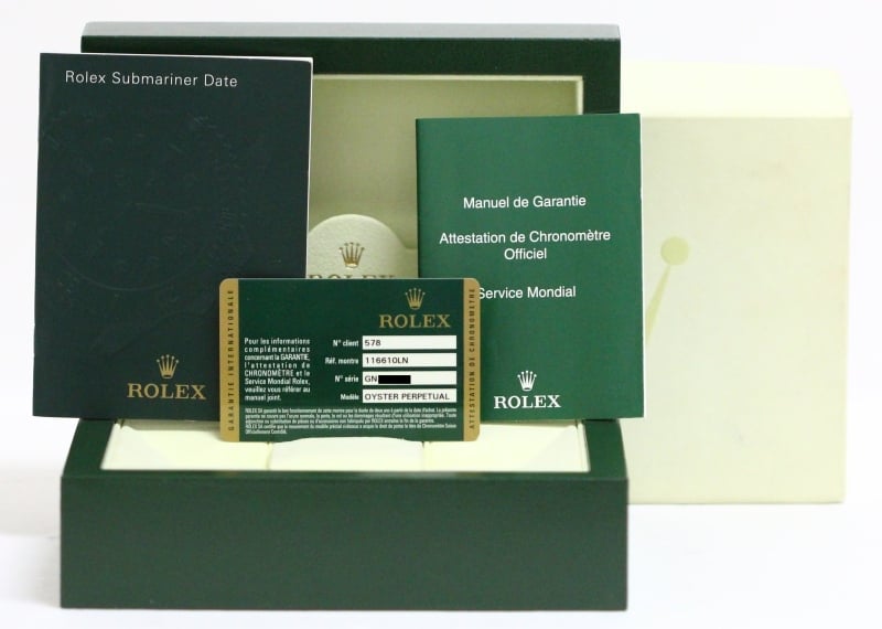 Buy Used Rolex 116610LN | Bob's Watches 