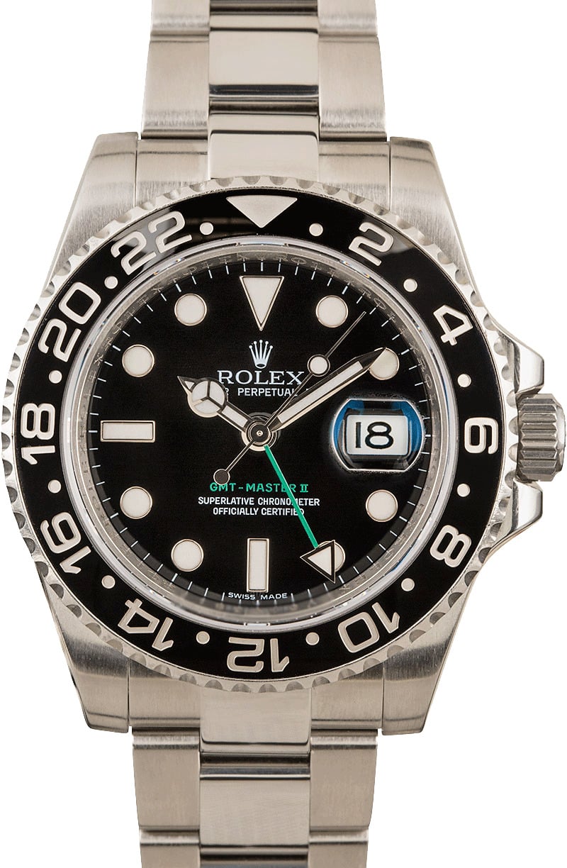 Buy Used Rolex GMT-Master II 116710 | Bob's Watches - Sku: 144580 x