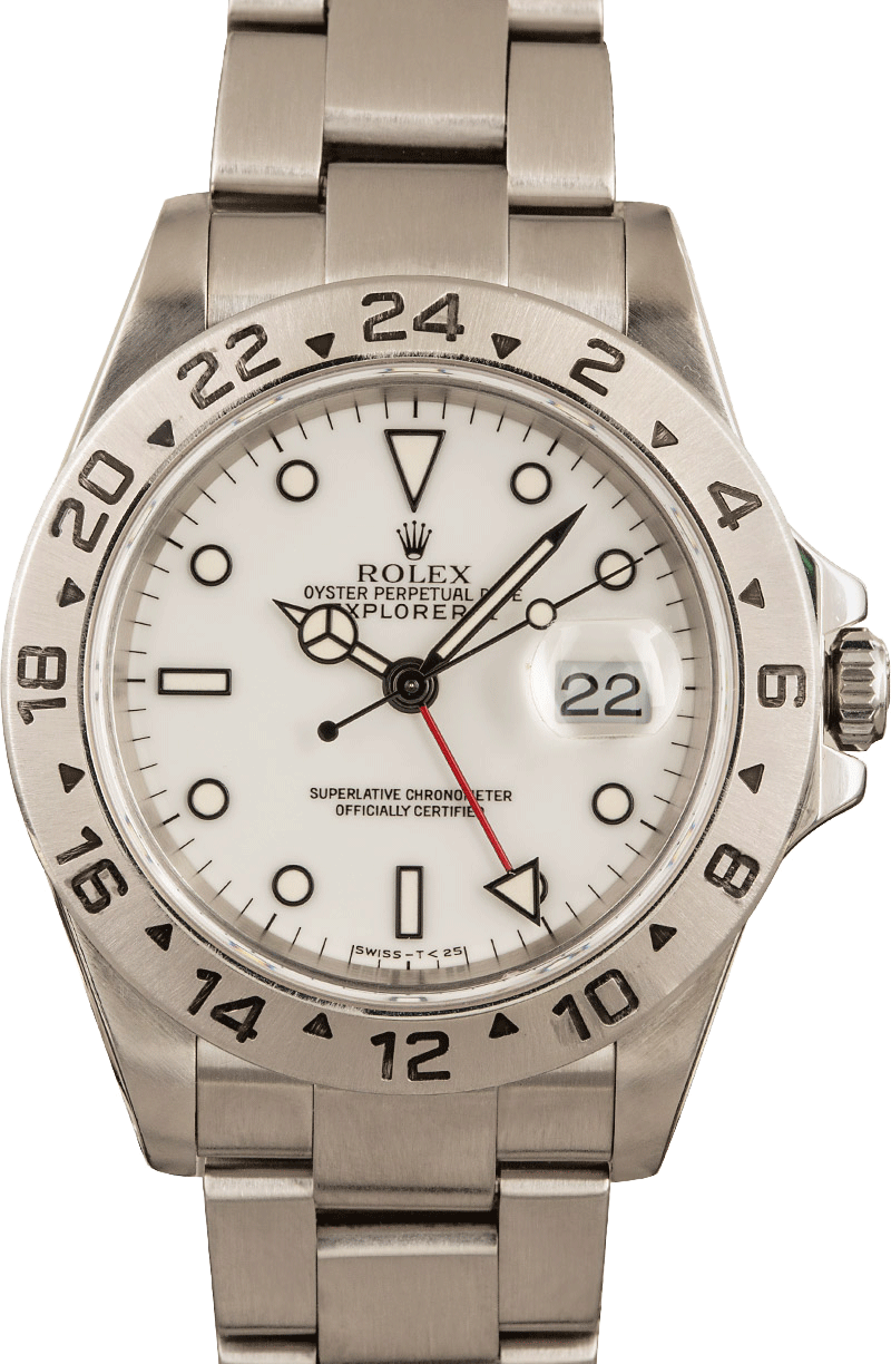 white explorer rolex