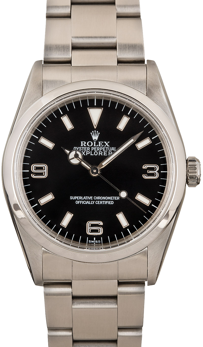 Rolex Explorer 14270 Smooth Bezel