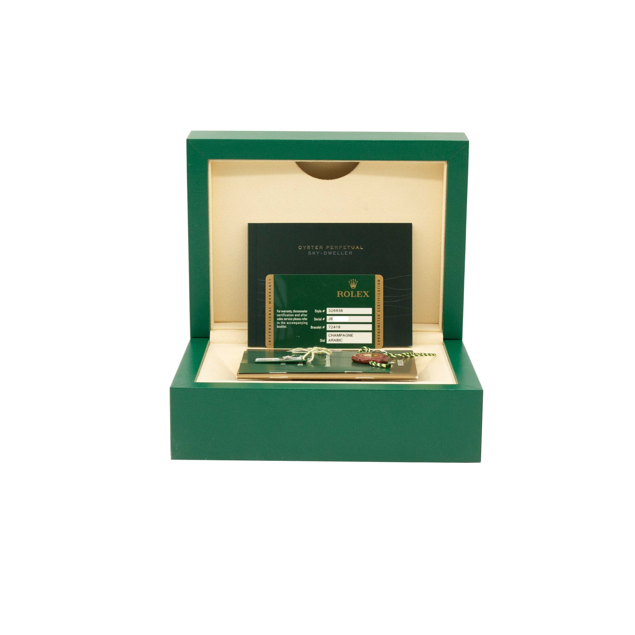 Buy Used Rolex Sky-Dweller 326938 | Bob's Watches - Sku: 193092