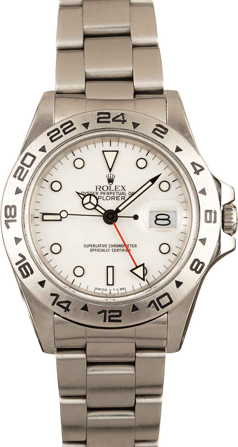 Buy Used Rolex Explorer II 16550 | Bob 