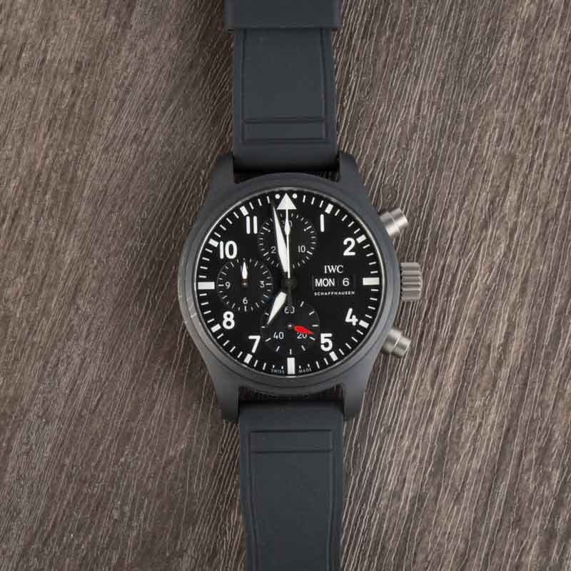 IWC Pilot’s Watch Chronograph 41 TOP GUN IW389401 Black Ceramic