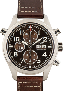Pre-Owned IWC Pilot&rsquo;s Watch Ref IW371808 Antoine De Saint Exupery Edition