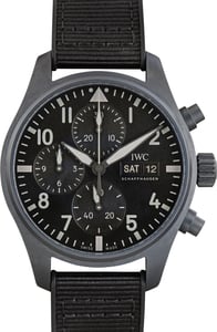 Pre-Owned IWC Pilot’s Watch Chronograph 41 TOP GUN Ceratanium