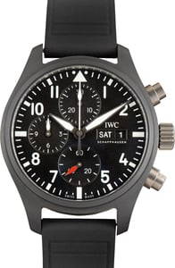 Pre-Owned IWC Pilot’s Watch Chronograph 41 TOP GUN IW389401 Black Ceramic