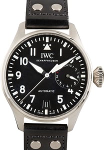 Used IWC Big Pilot’s Watch Ref IW501001 Black Arabic Dial