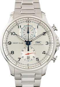 Pre-Owned IWC Portugieser Yacht Club Chronograph Ref IW390702 Stainless Steel