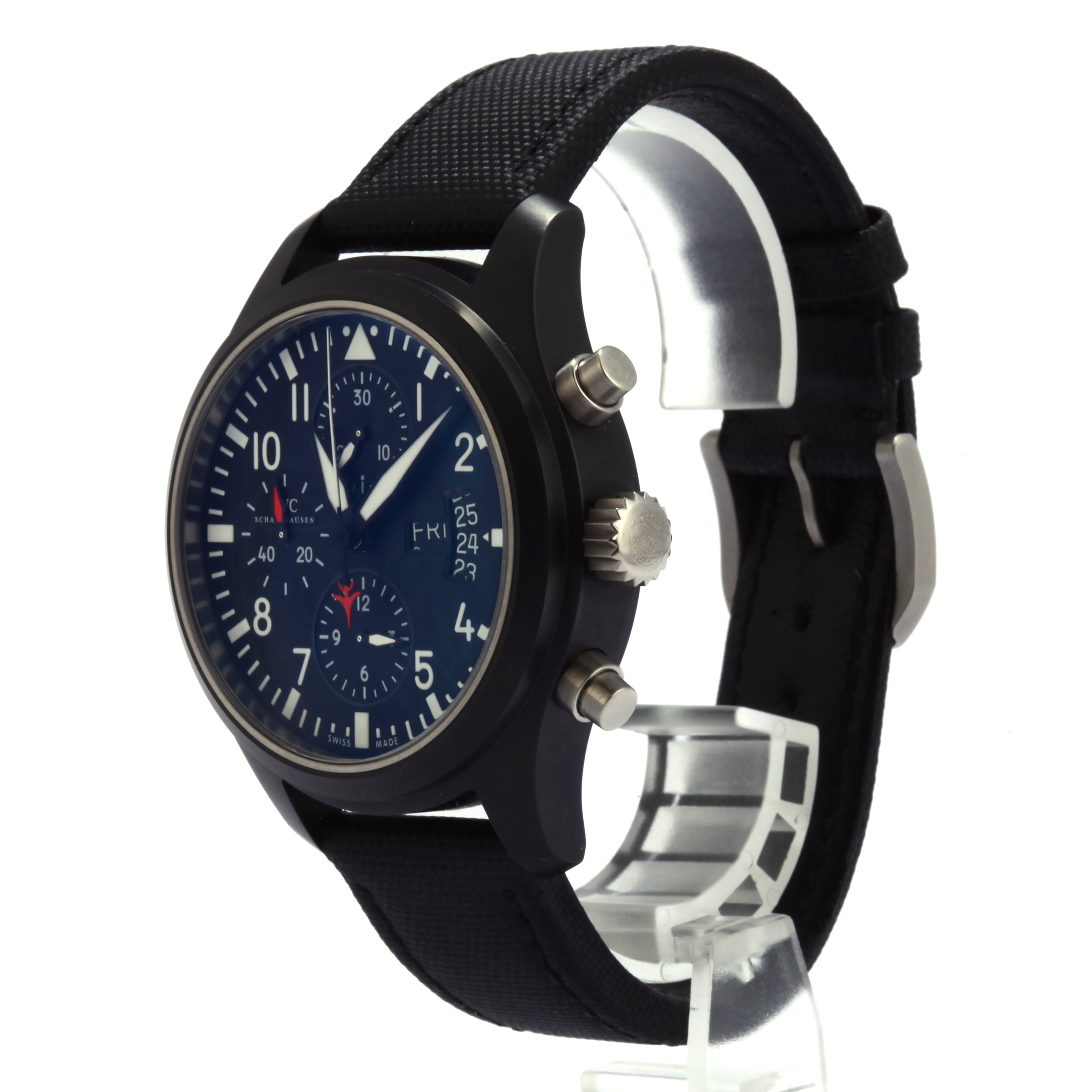 Pre-Owned IWC Pilots Chronograph Top Gun IW378901