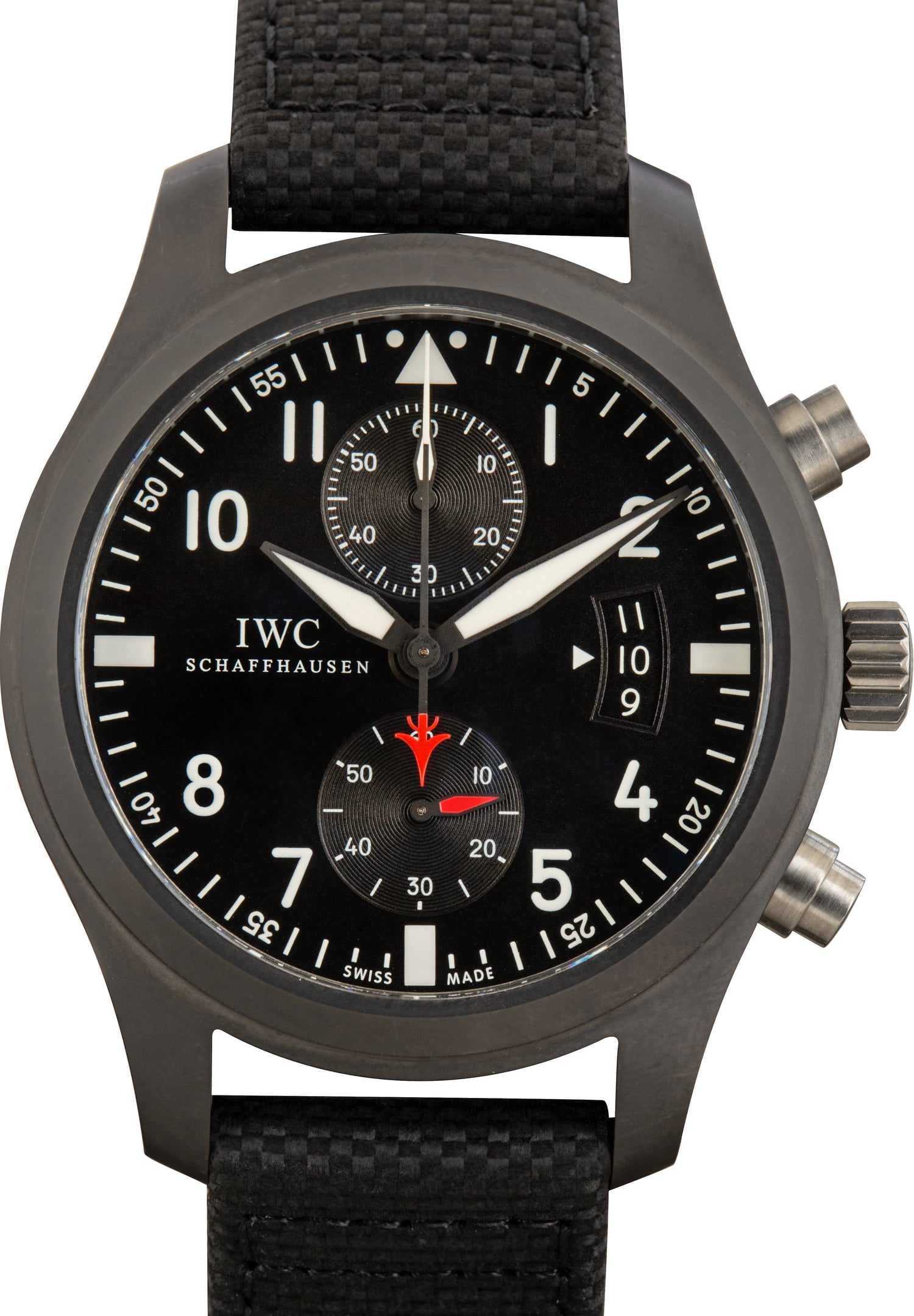 Pre-Owned IWC Pilot's Watch Top Gun Ref IW38801 Ceramic