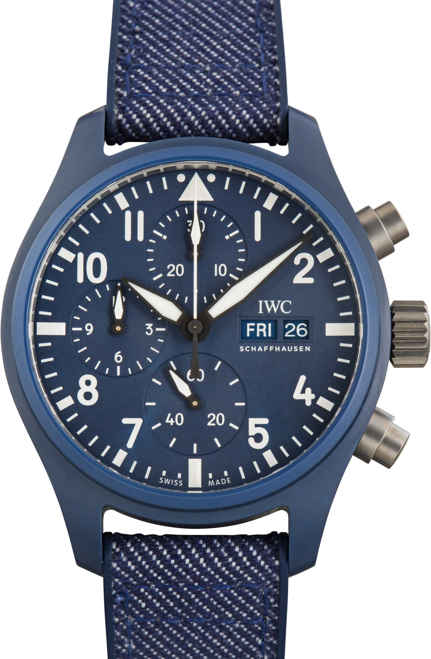 Poussoir (bouton) IWC Yacht - Diamètre 4mm, Tube 3mm - Acier - Occasion, Bon état