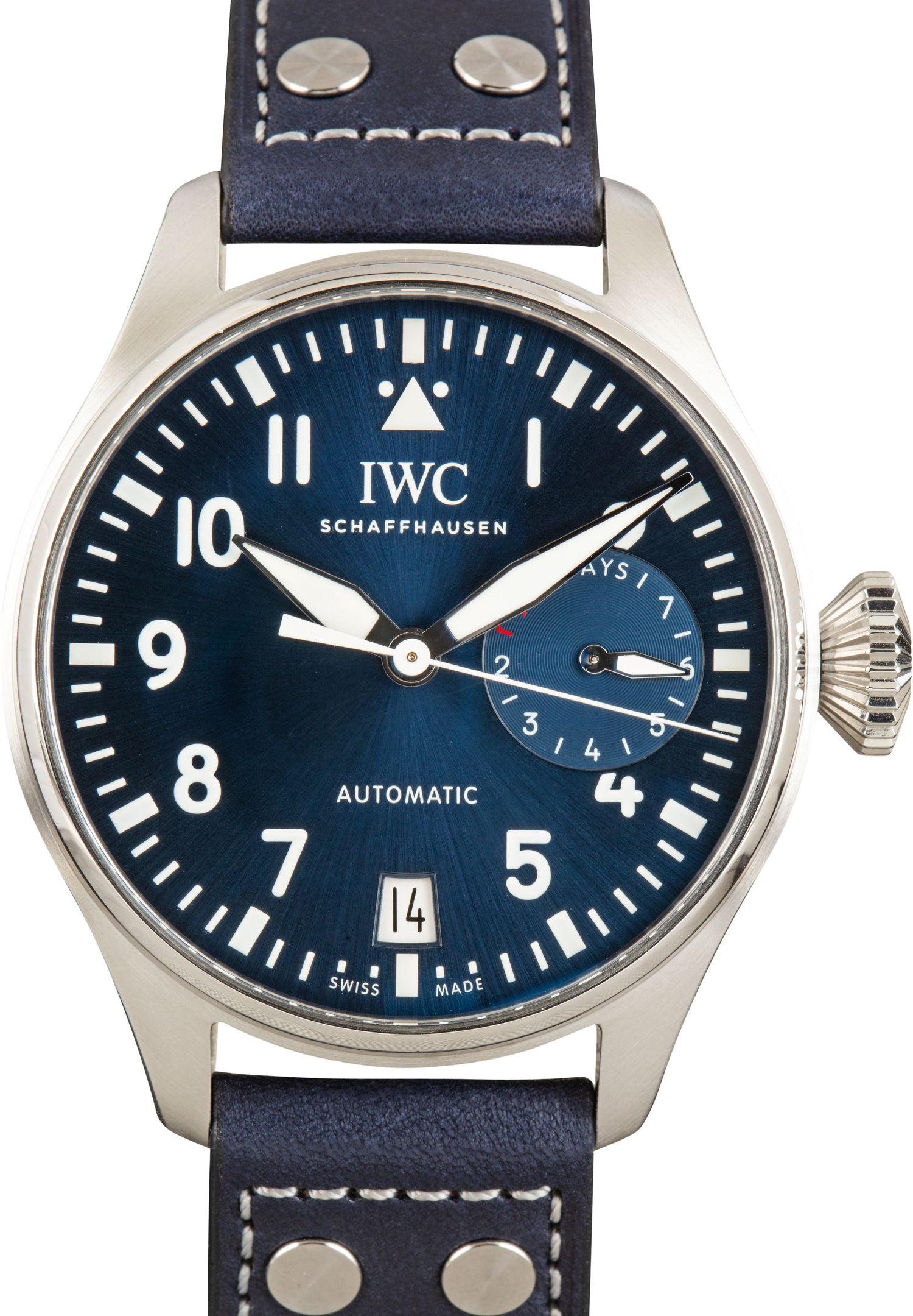 Used IWC Big Pilot’s Watch Edition 'Le Petit Prince' Ref IW501002 Blue Dial