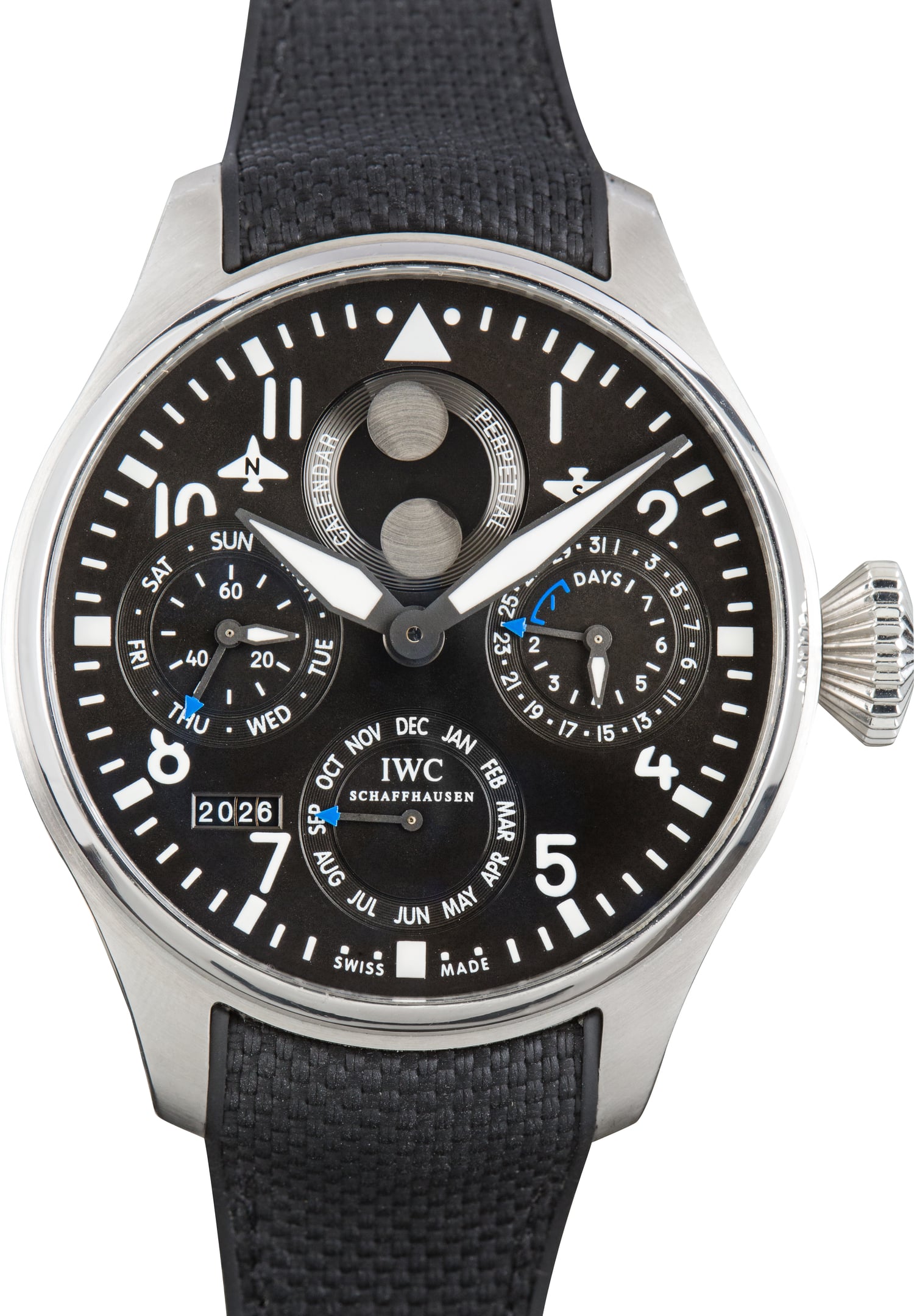 Pre-Owned IWC Big Pilot Perpetual Calendar Ref IW502620 Middle East Boutique Edition
