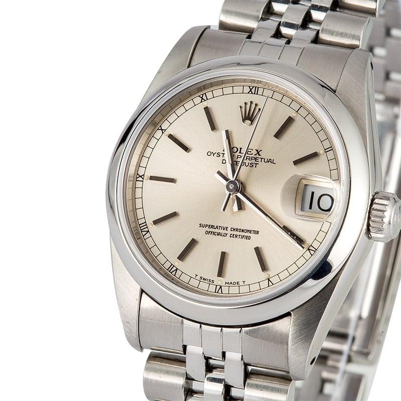 Mid-size Rolex Datejust 68240 Stainless