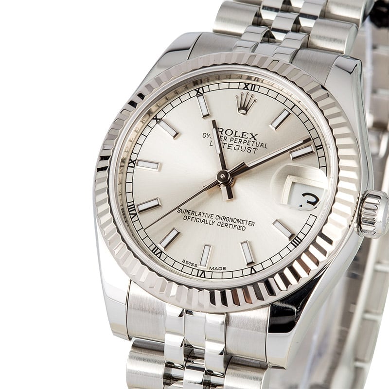 Mid-size Rolex Datejust 178274 Stainless