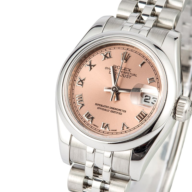 Rolex Lady-Datejust 179160 Pink 100% Authentic