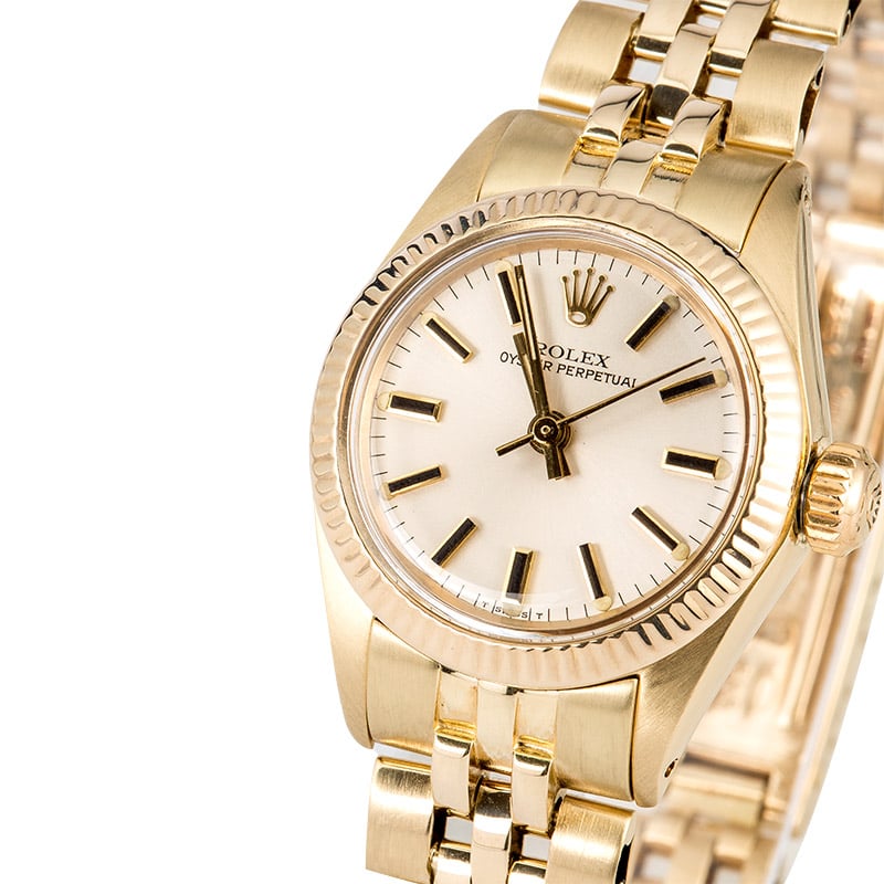 Rolex Lady-Oyster Perpetual 6719 Honeycomb