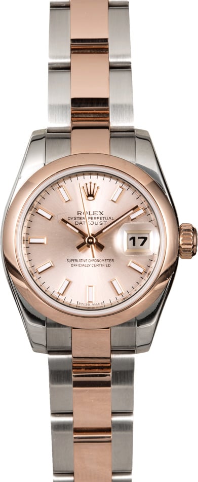 Rolex Lady Datejust 179161PSO Rose Gold