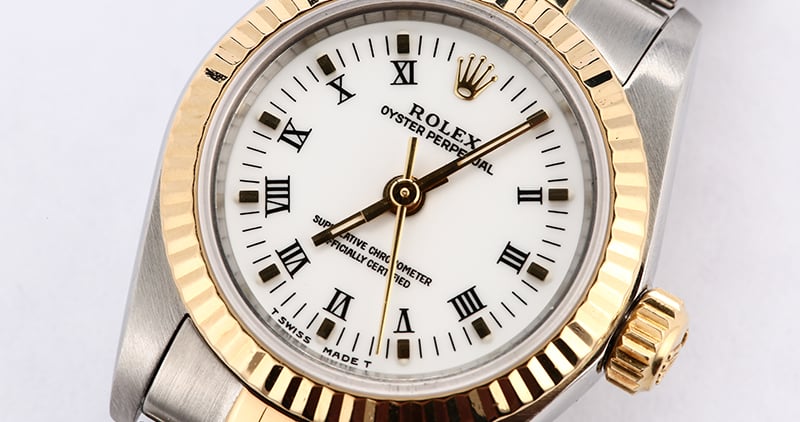 Rolex Oyster Perpetual 67193 Two Tone Jubilee