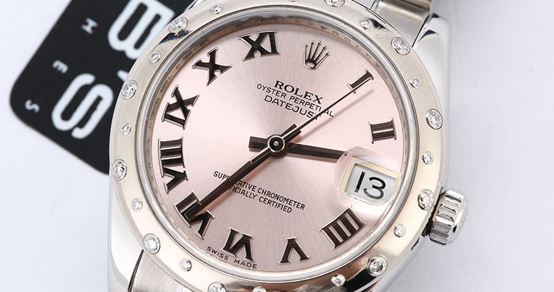 Rolex Mid-size Datejust 178344 Pink Dial