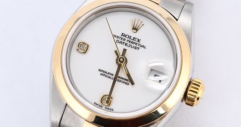 Rolex Lady Datejust 79163 White Dial