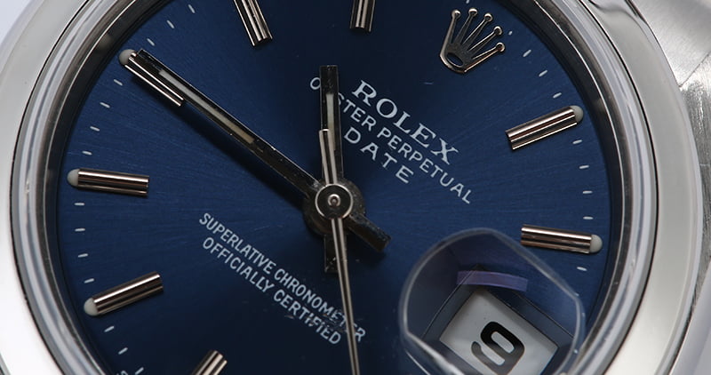 Rolex Ladies Date 79160 Blue Dial