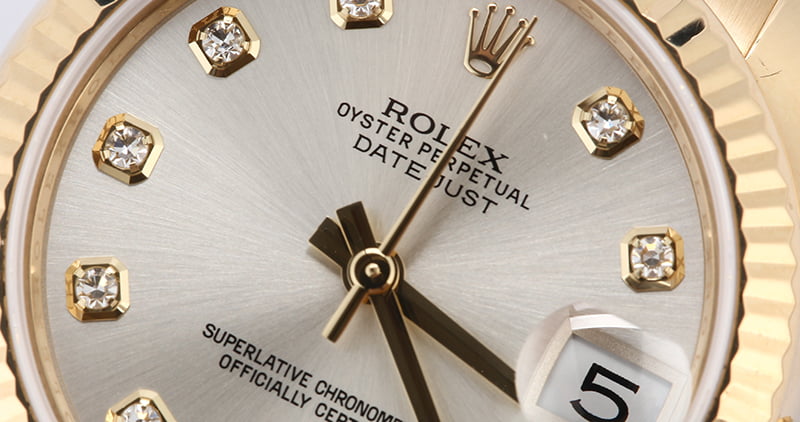 Rolex Mid-Size President 178278 Diamond Dial