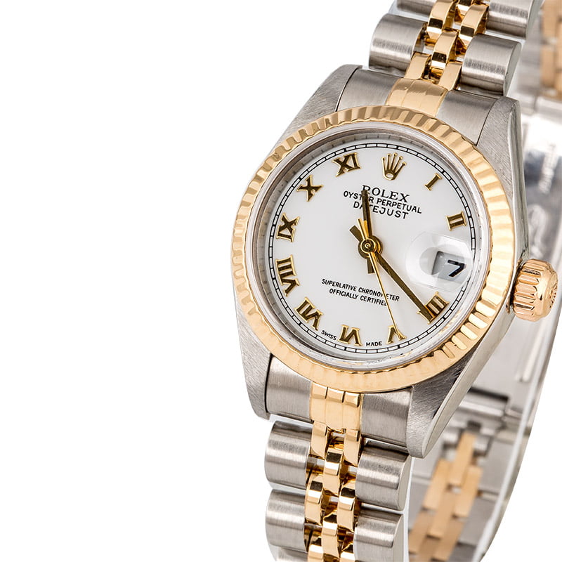 PreOwned Rolex Datejust 79173 White DIal